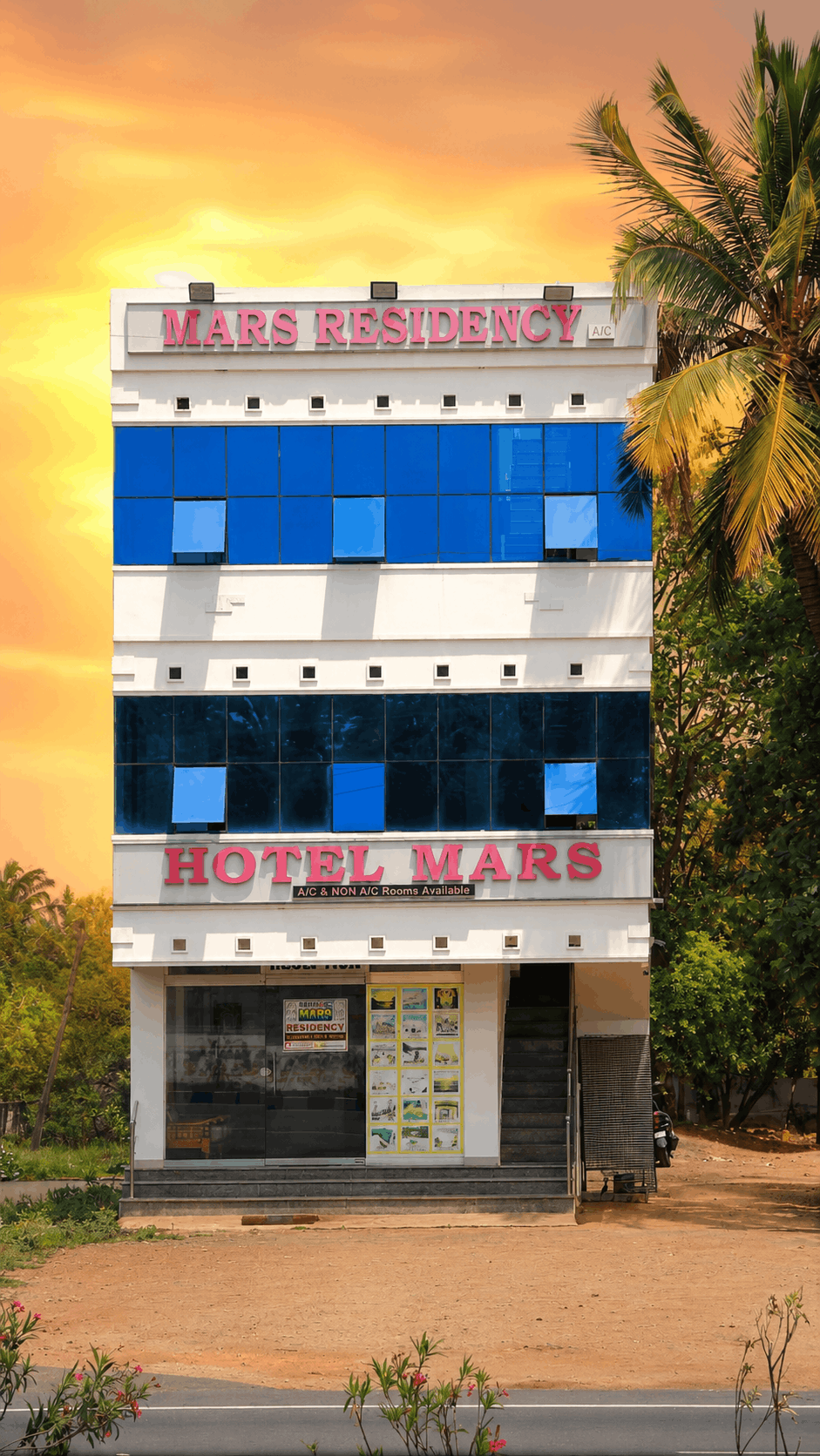 Mars Residency lobby
